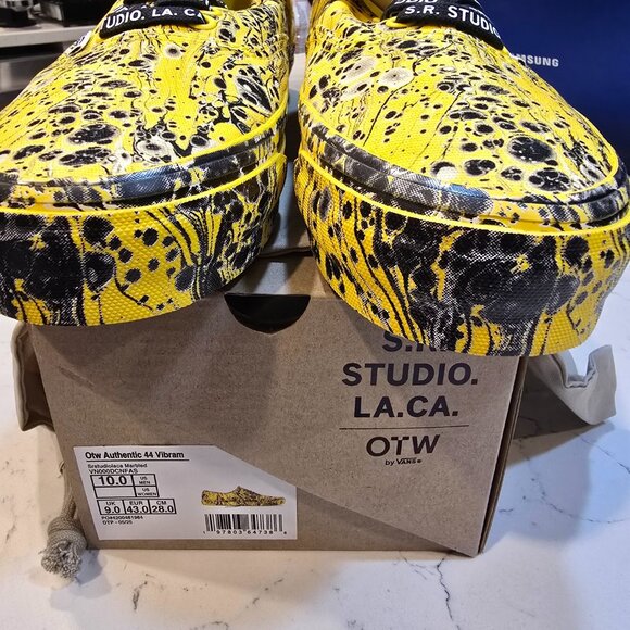 OTW Vans x S.R. Studio LA CA Authentic 44 Vibram Mens 10 Jackson Pollock Art NEW - Picture 5 of 16